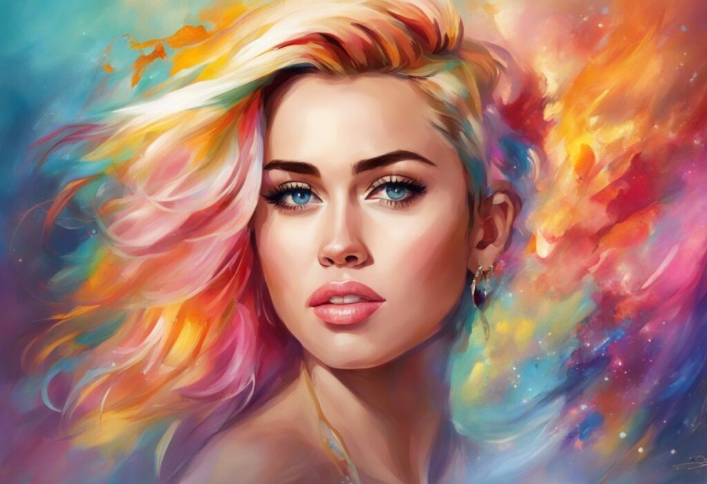 miley cyrus art photo